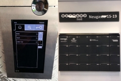 Eingang zum Bürokomplex Wiesbaden Innenstadt Weinand-Haus